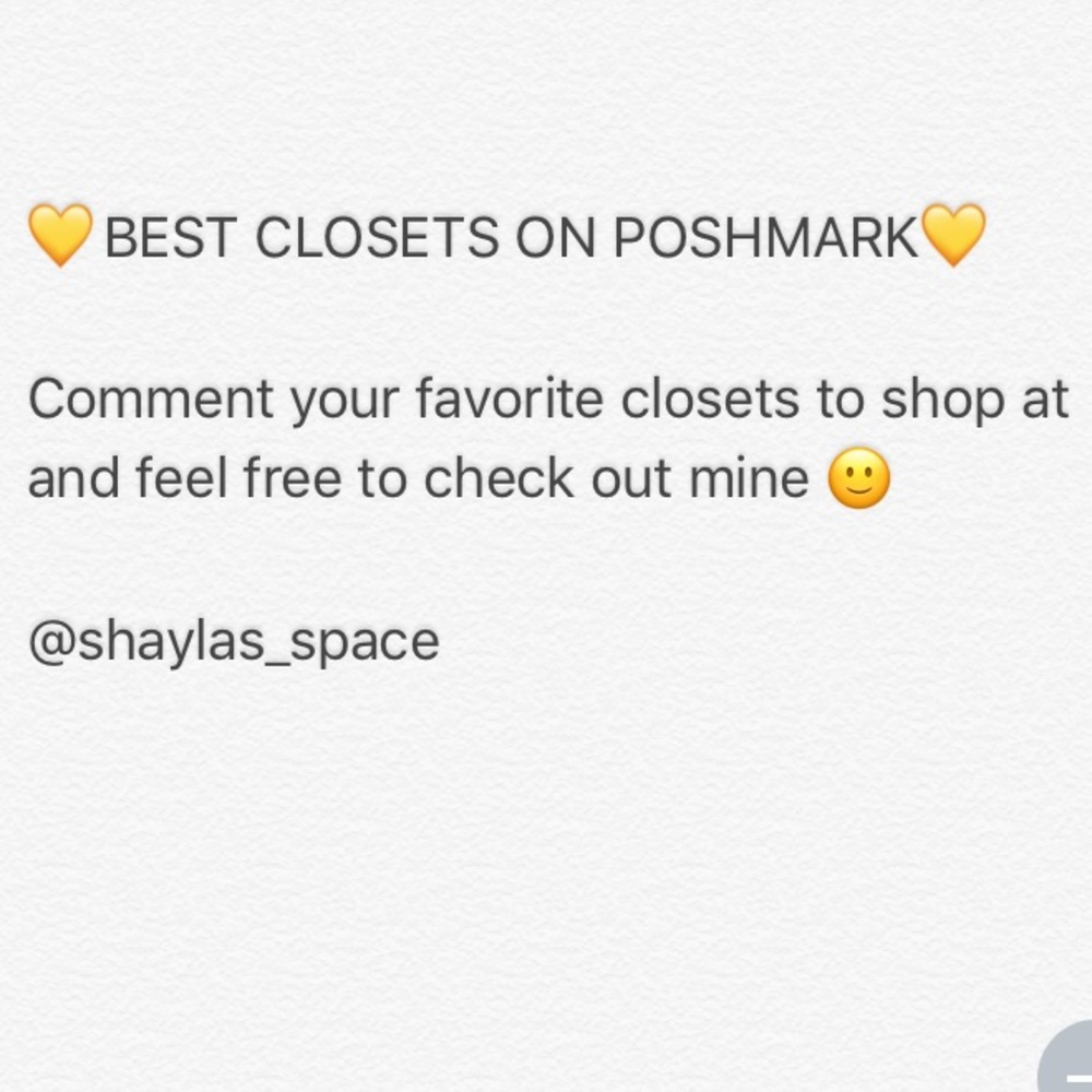 BEST CLOSETS ON POSHMARK